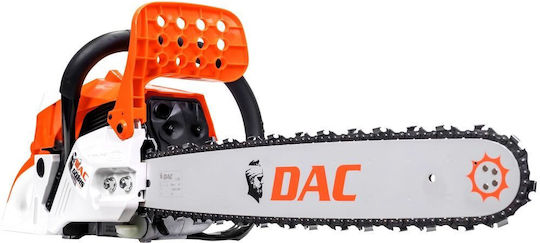 Ruris DAC 601RS Benzin Kettensäge 5hp mit Klingenlänge 50cm und Einfacher Start