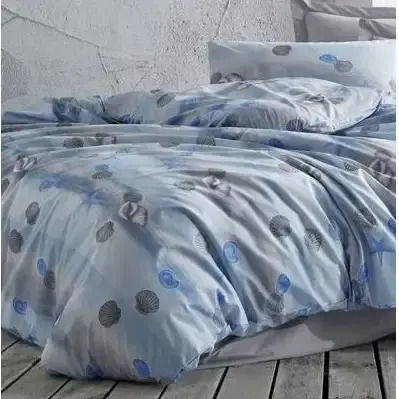 Set Huse Pentru Pilote Dublu 200x220cm Albastru Deschis