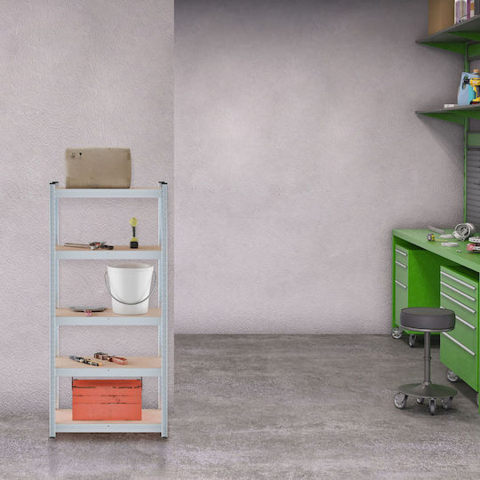 Relaxdays Ραφιέρα Dexion 70x30x150εκ. με 5 Ράφια