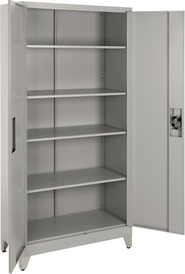 Δίφυλλη Ντουλάπα Μεταλλική 70x40x180εκ.