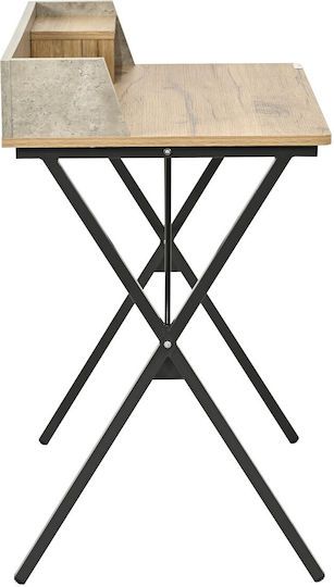 Epiplo-Fos Computer Büro Holz Grau 80x50x72cm