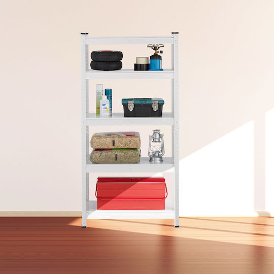 Relaxdays Ραφιέρα Dexion 75x30x150εκ. με 5 Ράφια