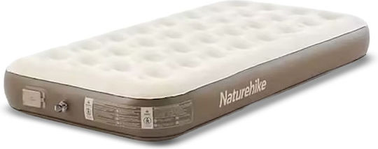 Naturehike Φουσκωτό Στρώμα Ύπνου King Size 200x200x25εκ. Καφέ