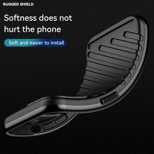 Back Cover Silicon Negru (Nokia G50)