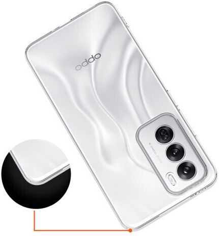Oppo Reno12 5g Global Back Cover Σιλικόνης Διάφανο (Oppo Reno12 5G)