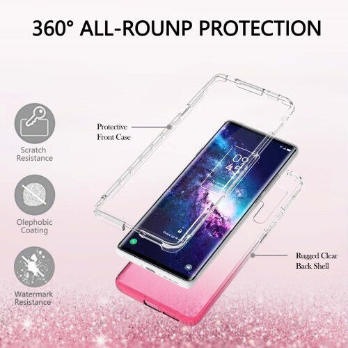 Задна корица Силикон Червен (TCL 20 Pro 5G)