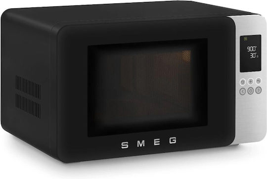 Smeg Collezione Микровълнова фурна с грил 29 л Черна