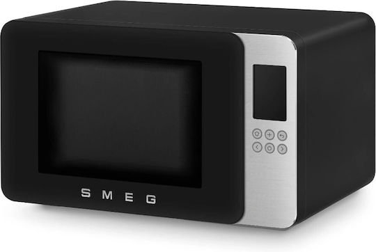 Smeg Collezione Микровълнова фурна с грил 29 л Черна