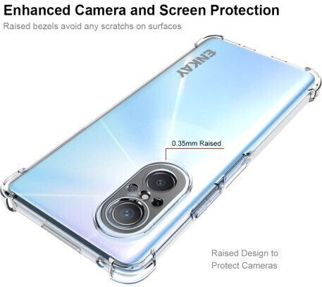 Enkay Hat Prince Back Cover Silicone Transparent (Huawei Nova 9 SE)