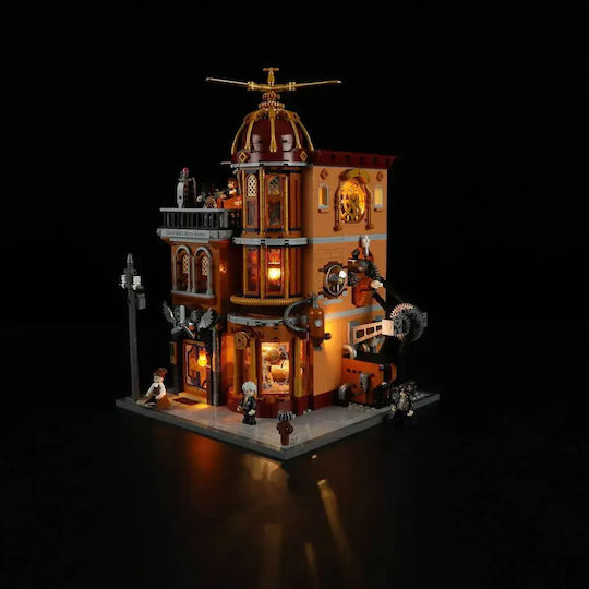Lumibricks Cuburi de construit Educative Steampunk Flying Club pentru 8+ Ani 657 Buc
