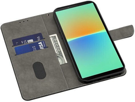 Основа за поддръжка Όψη Портмоне Кожа Многоцветен (Xperia 10 IV)
