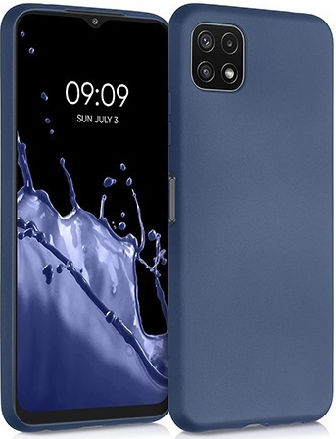 Forcell Soft Back Cover Σιλικόνης Μπλε (Galaxy A22 5G)