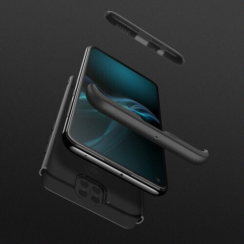 GKK Back Cover Πλαστικό 0.3mm Μαύρο (Redmi Note 9)