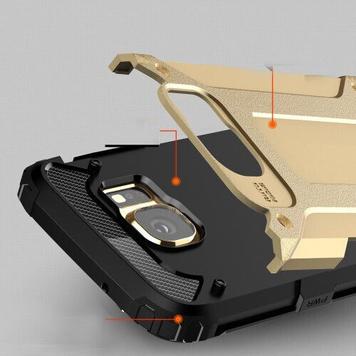 Senso G930 Задна корица Пластмаса Златист (Galaxy S7)