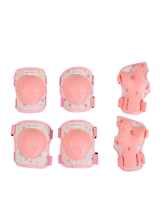 Byox Kinder Knieschützer Rosa