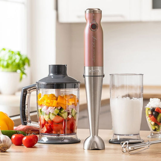Sencor Blender de mână cu tijă din inox 1200W
