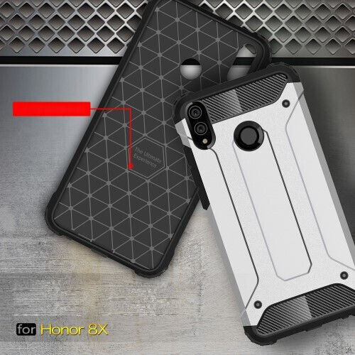 Back Cover Πλαστικό Μαύρο (Honor 8X)