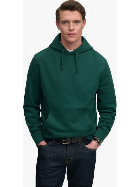 Superdry Essential Hanorace Bărbați Verde Cu Glugă
