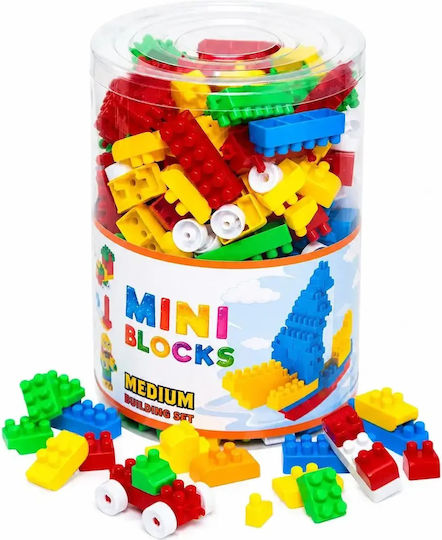 Hashtag Toys Cuburi de construit Educative Mini Blocks Constructor Set 11 pentru 3+ Ani 333 Buc HTB1229