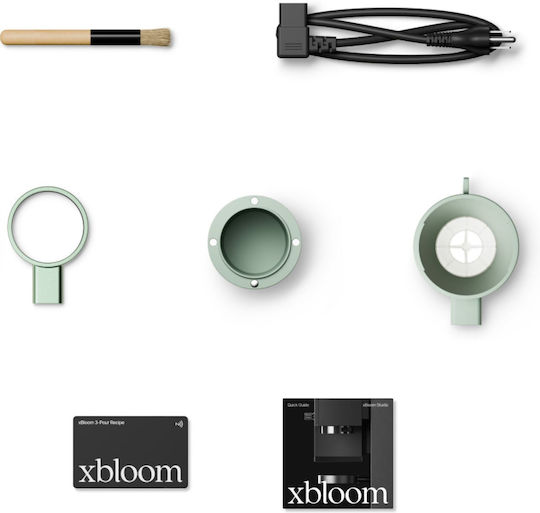 xBloom Studio Automatische Espressomaschine 1200W mit Mahlwerk Mint FW-02B-03EU