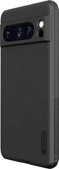 Nillkin Super Frosted Pro Umschlag Rückseite Silikon Magnetisch Schwarz (Google Pixel 8 Pro)