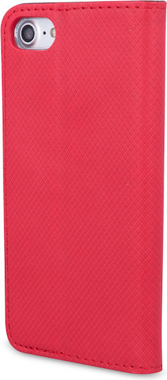 Smart Husă Book Din Silicon Roșie Oppo Reno 15 5G