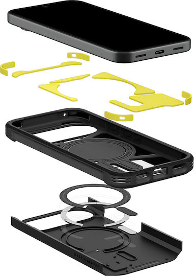 Spigen Tough Armor AI Mag Fit Back Cover Silicone Black Google Pixel 11