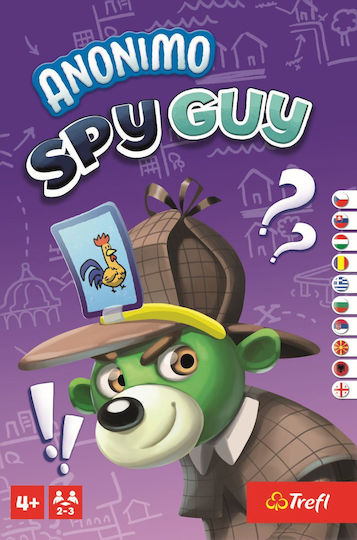 Επιτραπέζιο Παιχνίδι Anonymous Spy Detective για 2-3 Παίκτες 4+ Ετών Trefl