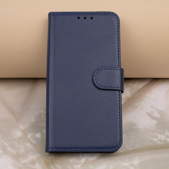 Smart Book Δερμάτινο Navy Μπλε (Samsung Galaxy S26 Ultra, Smart Classic)