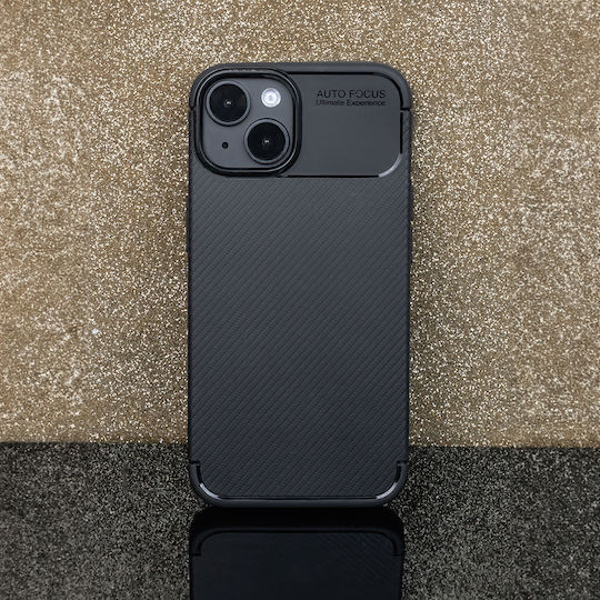 Forcell Xiaomi Redmi 15c 4g 5g Poco C85 Carbon Fiber Handyhüllen Silikon Schwarz