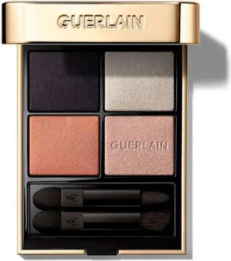 Guerlain Ombres G Eyeshadow Quad Lidschattenpalette Matt in fester Form 129 Honey Amber 6gr