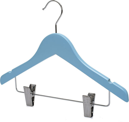UnicUtil Agățătoare de Haine pentru Pantaloni Lemn Albastră UUUM36X30 30 Bucăți UnicUtil Agățătoare de Haine pentru Pantaloni Lemn Albastră UUUM36X30 30 Bucăți