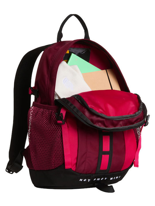 The North Face Hot Shot Mini School Backpack Kindergarten Burgundy