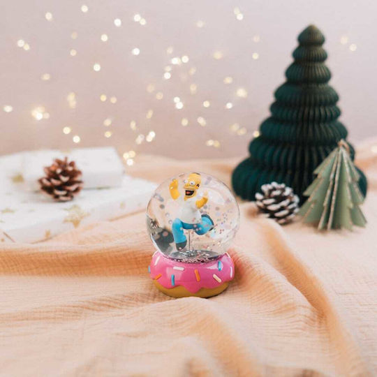Grupo Erik The Simpsons Snow Globe Homer Simpson Donut Figure 10cm