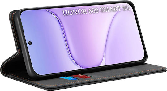 Techsuit Confy Cover Book Μαύρο (Honor 600)