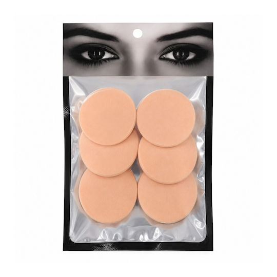 FantazyStores Set Mit Make-up Schwämmen Für Pulver 6 Stück