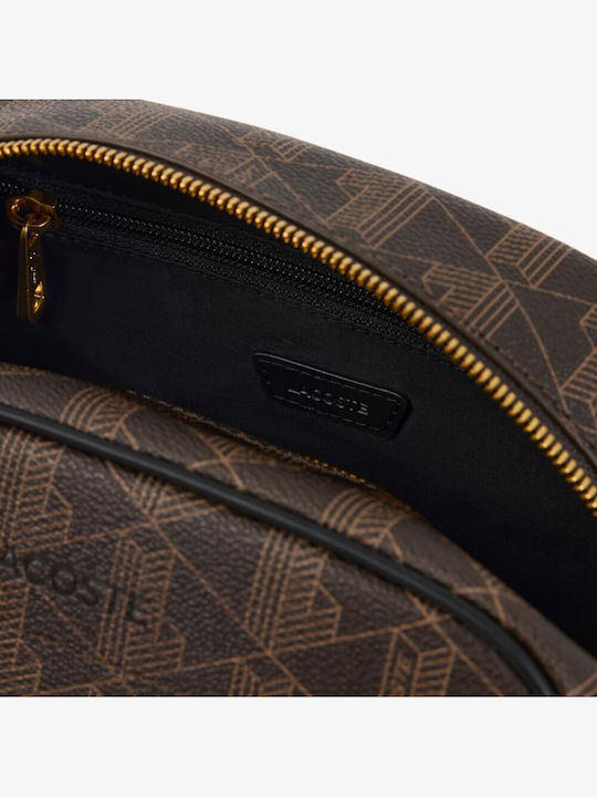 Lacoste Blend Toiletry Bag Unisex Νεσεσέρ Καφέ