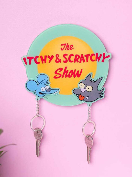 Simpsons Key Holder 16 X 16 Cm