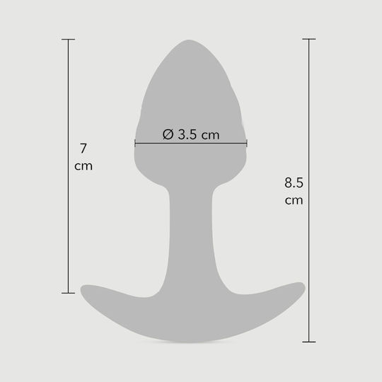ToyJoy Πρωκτική Σφήνα Small Ροζ