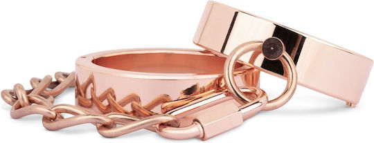 Rosy Gold Handfesseln in Flesh Farbe