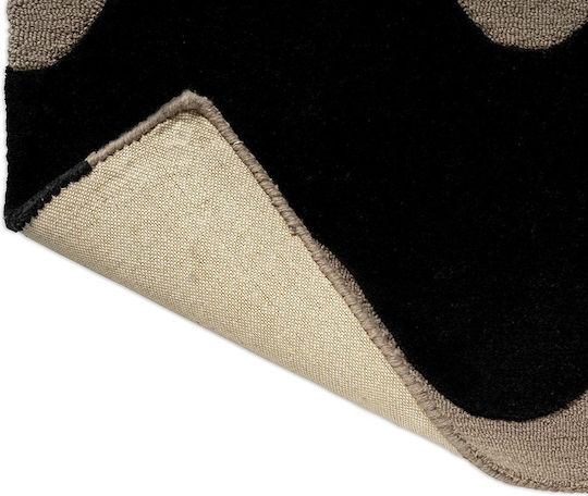 Marimekko Lokki 133905 Covor Handmade Rectangular Negru 140x200cm