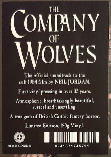 George Fenton Company Wolves Vinyl