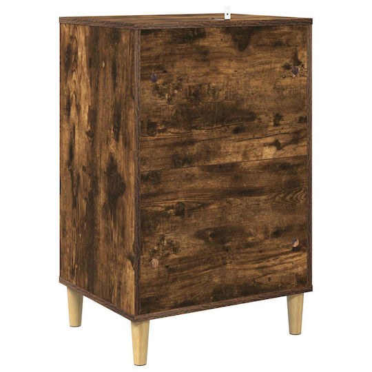 vidaXL Мебел Hi-Fi Кафяв 39.5x47x74.5cm