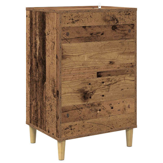 vidaXL Hi-Fi Furniture Brown 39.5x47x74.5cm
