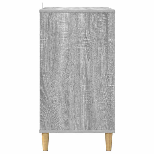 vidaXL Έπιπλο Hi-Fi Γκρι 39.5x47x74.5cm