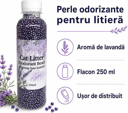 Scented Pearls Cat Litter Lavender Scent 250 Ml