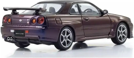 Kyosho Model Nissan Skyline Gt R R34 V Spec Midnight Purple Iii 1/43
