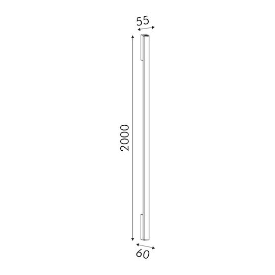 Aca Waterproof Linear LED Light 48W 3000K 5x8.8cm Aca Waterproof Linear LED Light 48W 3000K 5x8.8cm