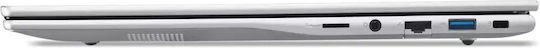 Acer Aspire Lite AL15-49P -R65Y 15.6" FHD (Ryzen 5-7430U/8GB/250GB SSD/W11 Pro) Светло сребрист (Международна английска клавиатура)
