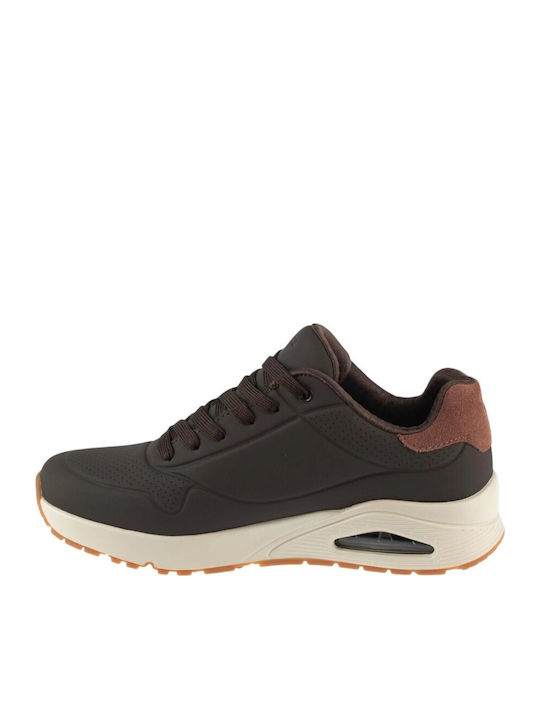 Skechers Suited On Air Мъжки Сникърси Кафяви Skechers Suited On Air Мъжки Сникърси Кафяви